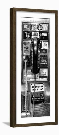 Door Posters - Pay Phone in Grand Central Terminal - Manhattan - New York-Philippe Hugonnard-Framed Photographic Print