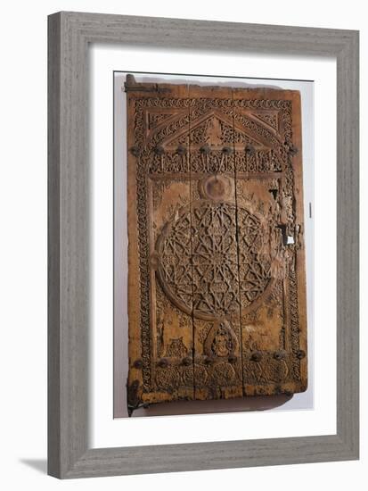 Door, Seljuk, 12th -13th century, from the Imaret or Almshouse of Ibrahim Bey-null-Framed Giclee Print