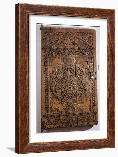 Door, Seljuk, 12th -13th century, from the Imaret or Almshouse of Ibrahim Bey-null-Framed Giclee Print