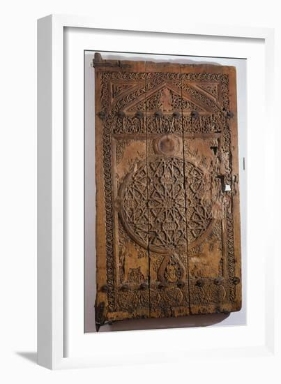 Door, Seljuk, 12th -13th century, from the Imaret or Almshouse of Ibrahim Bey-null-Framed Giclee Print