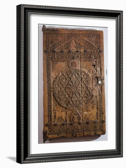 Door, Seljuk, 12th -13th century, from the Imaret or Almshouse of Ibrahim Bey-null-Framed Giclee Print