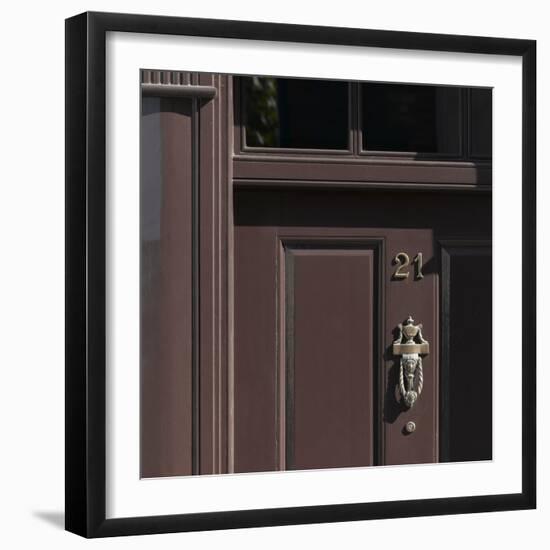 Door, Spitalfields, London. Number 21-Richard Bryant-Framed Photographic Print