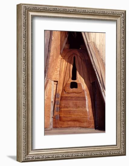 Door to a Floating Home Built from a Redwood Water Tank, Sausalito, CA, 1971-Michael Rougier-Framed Photographic Print