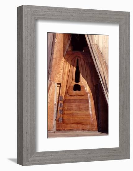 Door to a Floating Home Built from a Redwood Water Tank, Sausalito, CA, 1971-Michael Rougier-Framed Photographic Print