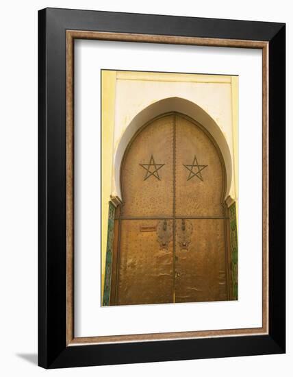 Door to Mosque, Medina, Meknes, Morocco, North Africa, Africa-Neil Farrin-Framed Photographic Print