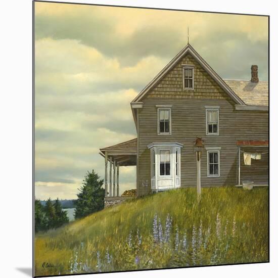 Door yard Lupines-Jerry Cable-Mounted Giclee Print