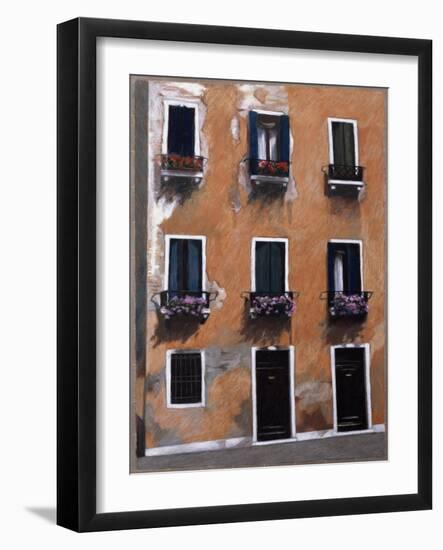 Doors and Windows in Venice-Helen J. Vaughn-Framed Giclee Print