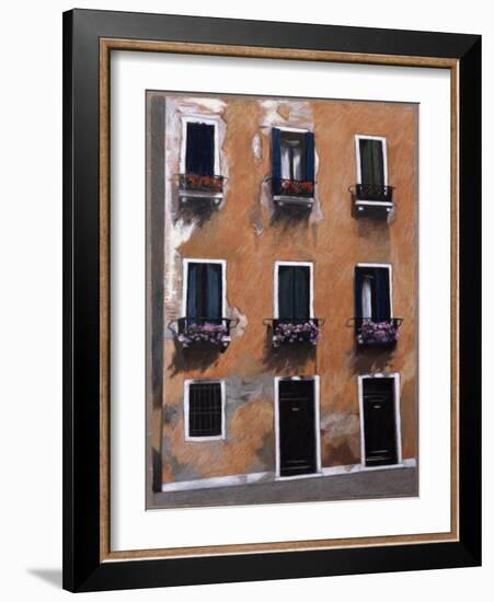 Doors and Windows in Venice-Helen J. Vaughn-Framed Giclee Print