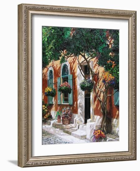 Doors and windows, Pietrasanta, Tuscany, 2000-Trevor Neal-Framed Giclee Print