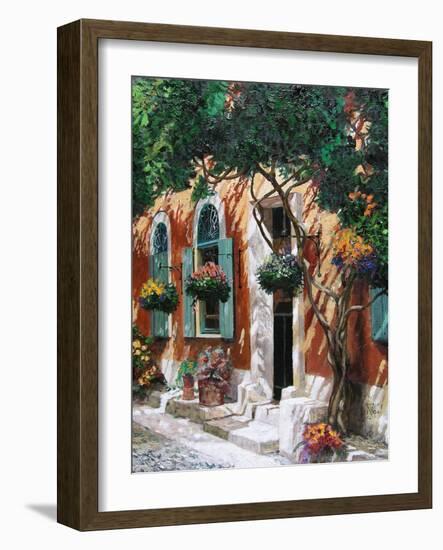 Doors and windows, Pietrasanta, Tuscany, 2000-Trevor Neal-Framed Giclee Print