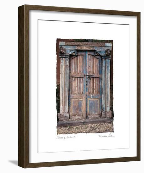 Doors of Cuba I-Maureen Love-Framed Photo