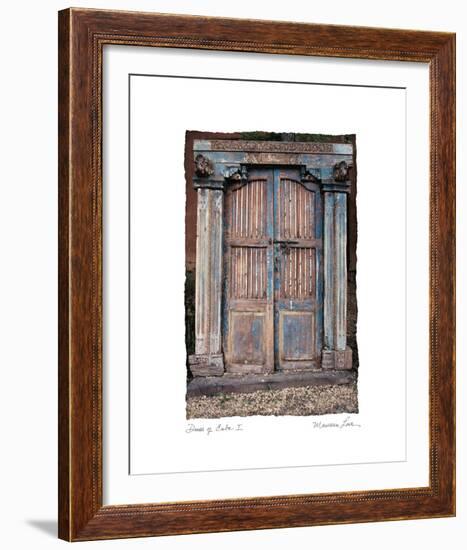 Doors of Cuba I-Maureen Love-Framed Photo