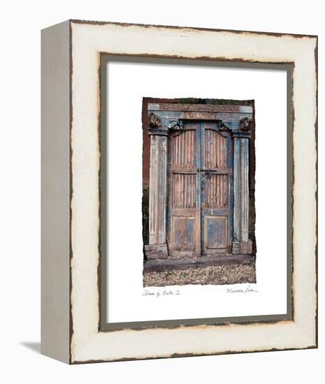 Doors of Cuba I-Maureen Love-Framed Stretched Canvas