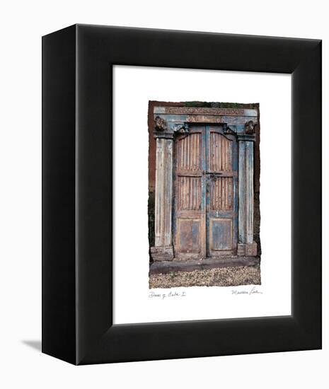 Doors of Cuba I-Maureen Love-Framed Stretched Canvas