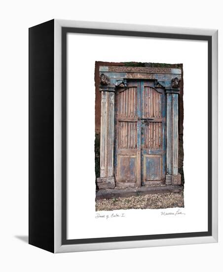 Doors of Cuba I-Maureen Love-Framed Stretched Canvas