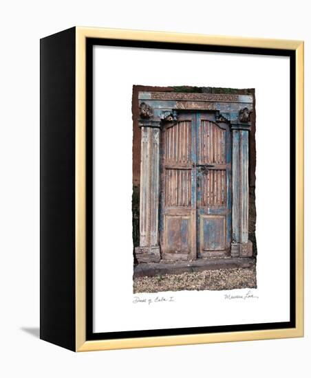 Doors of Cuba I-Maureen Love-Framed Stretched Canvas