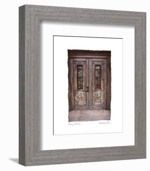 Doors of Cuba II-Maureen Love-Framed Photo