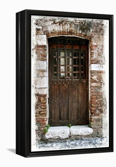 Doors of Europe IV-Rachel Perry-Framed Premier Image Canvas
