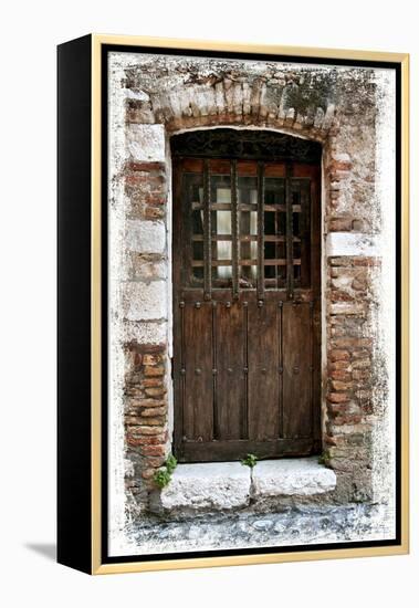 Doors of Europe IV-Rachel Perry-Framed Premier Image Canvas