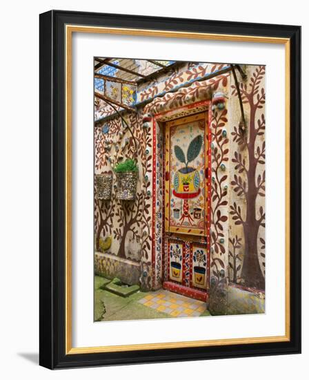 Doorway and Entrance in Provence, France-Tom Haseltine-Framed Photographic Print