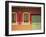 Doorway and Windows, Raquira, Royaca District, Colombia, South America-D Mace-Framed Photographic Print