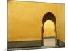 Doorway at Mausoleum of Moulay Ismail-Paul Souders-Mounted Photographic Print