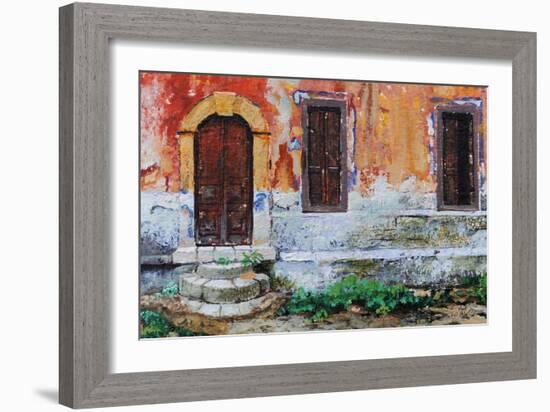 Doorway, Corfu, 2006-Trevor Neal-Framed Giclee Print