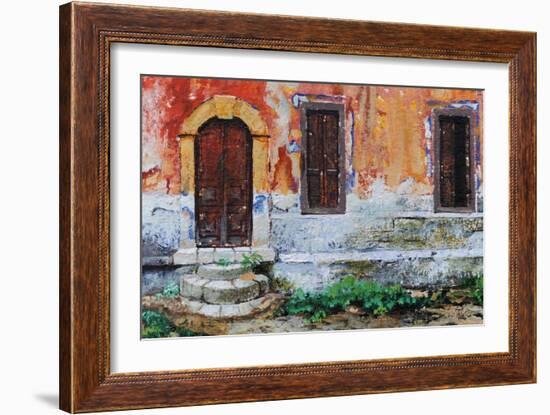 Doorway, Corfu, 2006-Trevor Neal-Framed Giclee Print