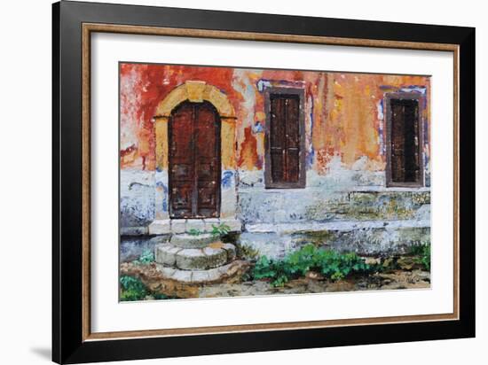 Doorway, Corfu, 2006-Trevor Neal-Framed Giclee Print