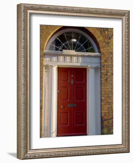 Doorway, Georgian District, Liverpool, Merseyside, England, United Kingdom, Europe-Ethel Davies-Framed Photographic Print