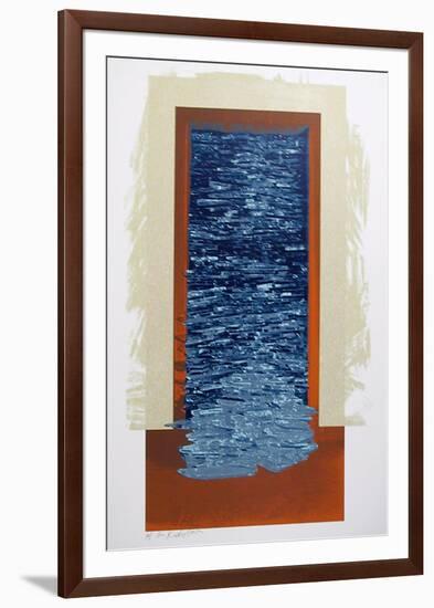 Doorway II-Menashe Kadishman-Framed Limited Edition