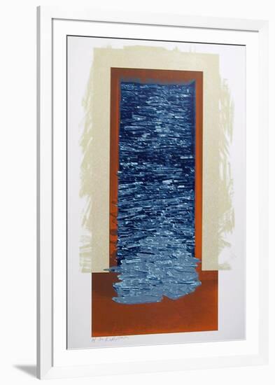 Doorway II-Menashe Kadishman-Framed Limited Edition