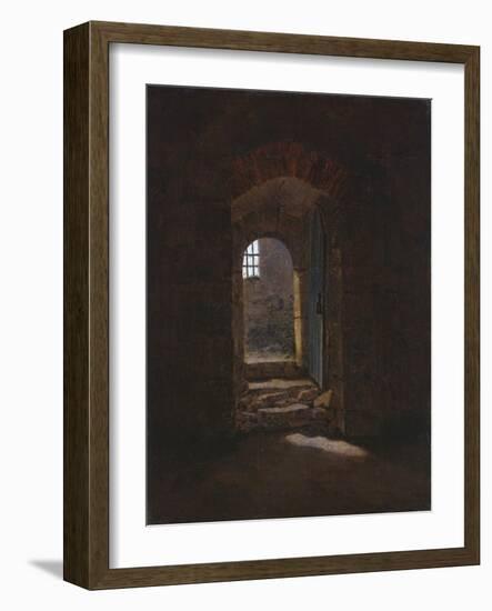 Doorway in Meissen, 1827-Caspar David Friedrich-Framed Giclee Print