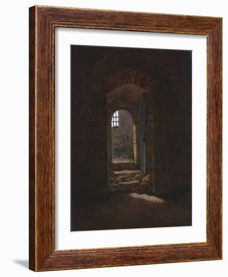 Doorway in Meissen, 1827-Caspar David Friedrich-Framed Giclee Print