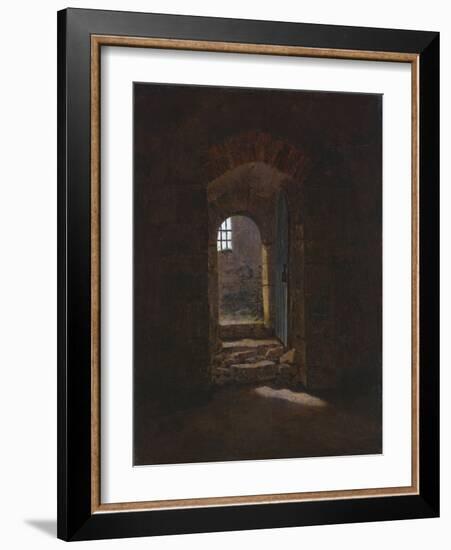 Doorway in Meissen, 1827-Caspar David Friedrich-Framed Giclee Print