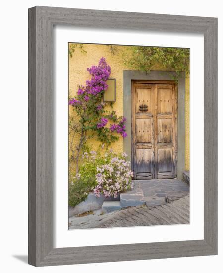 Doorway in Mexico I-Kathy Mahan-Framed Photographic Print