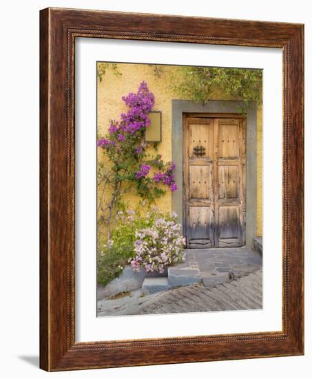 Doorway in Mexico I-Kathy Mahan-Framed Photographic Print