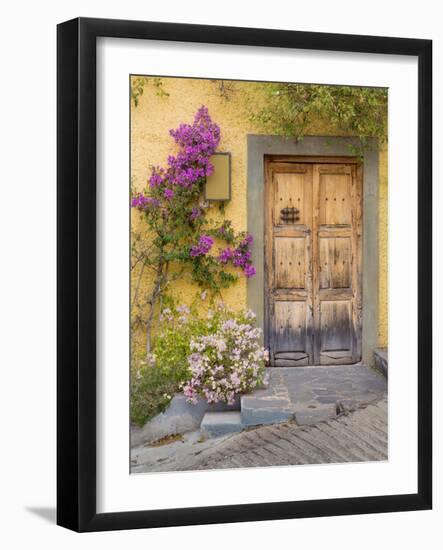 Doorway in Mexico I-Kathy Mahan-Framed Photographic Print