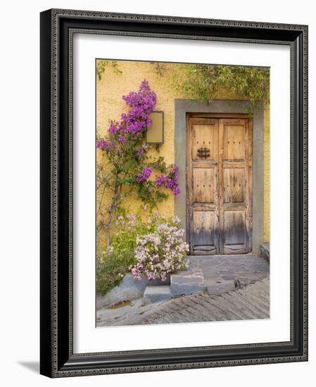 Doorway in Mexico I-Kathy Mahan-Framed Photographic Print