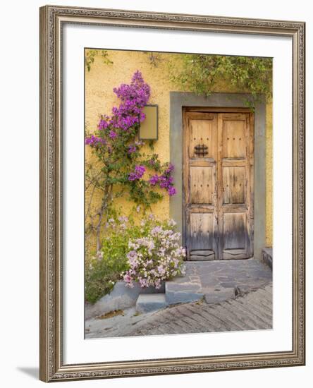 Doorway in Mexico I-Kathy Mahan-Framed Photographic Print