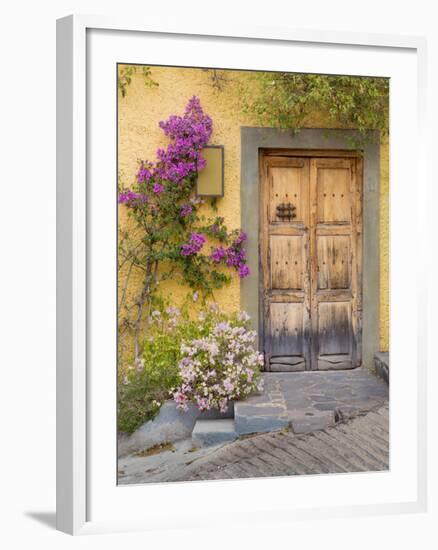 Doorway in Mexico I-Kathy Mahan-Framed Photographic Print