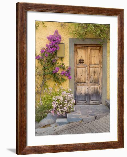 Doorway in Mexico I-Kathy Mahan-Framed Photographic Print