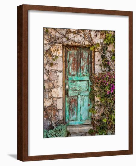 Doorway in Mexico II-Kathy Mahan-Framed Photographic Print