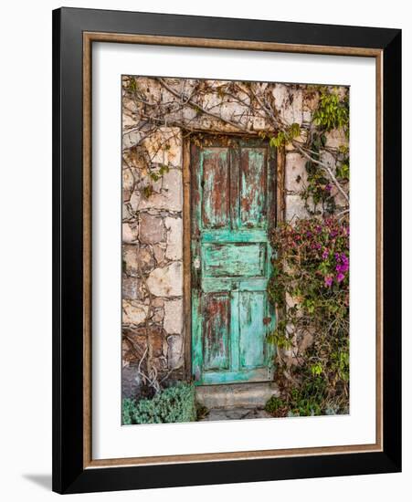 Doorway in Mexico II-Kathy Mahan-Framed Photographic Print