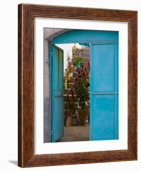 Doorway in Small Village, Cappadoccia, Turkey-Darrell Gulin-Framed Photographic Print