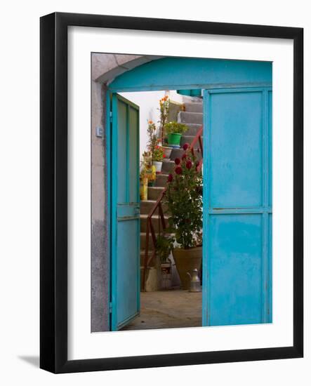 Doorway in Small Village, Cappadoccia, Turkey-Darrell Gulin-Framed Photographic Print