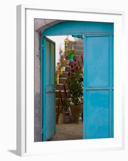 Doorway in Small Village, Cappadoccia, Turkey-Darrell Gulin-Framed Photographic Print