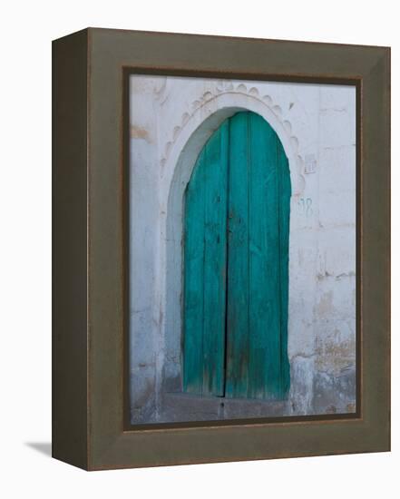 Doorway in Small Village, Cappadoccia, Turkey-Darrell Gulin-Framed Premier Image Canvas