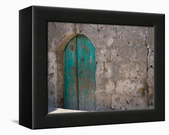 Doorway in Small Village, Cappadoccia, Turkey-Darrell Gulin-Framed Premier Image Canvas