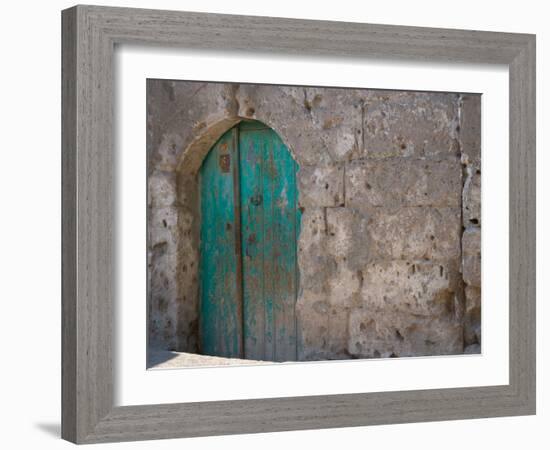 Doorway in Small Village, Cappadoccia, Turkey-Darrell Gulin-Framed Photographic Print